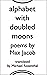 alphabet with doubled moons