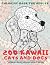200 Kawaii Cats and Dogs - ...