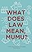 What Does Law Mean, Mumu?: A Book about the Law for Young People.