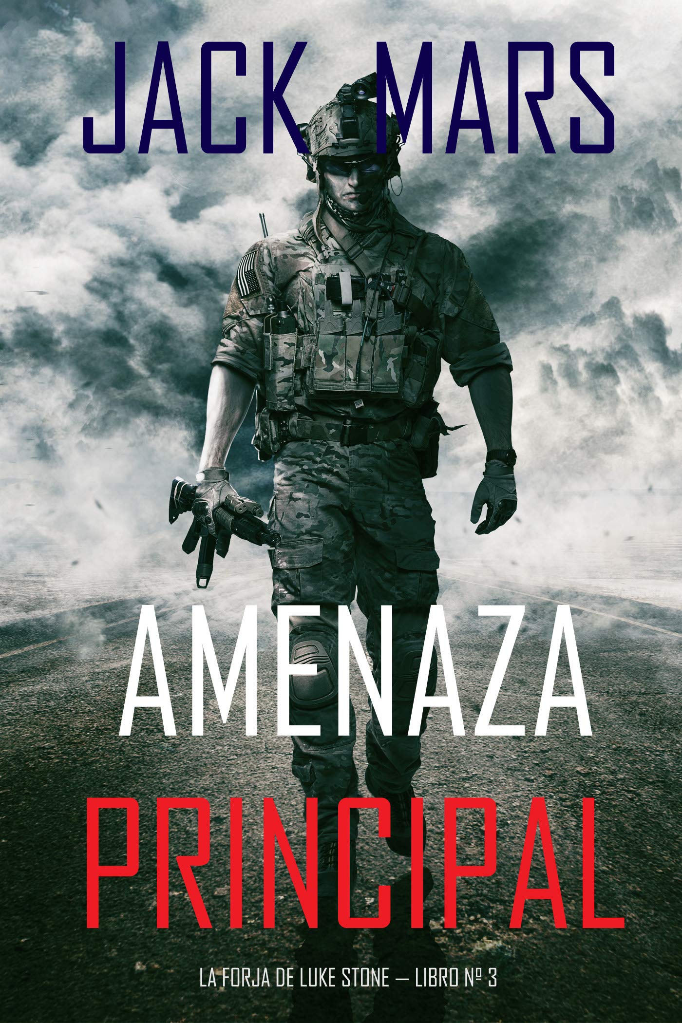 Portada de Amenaza Principal, de Jack Mars