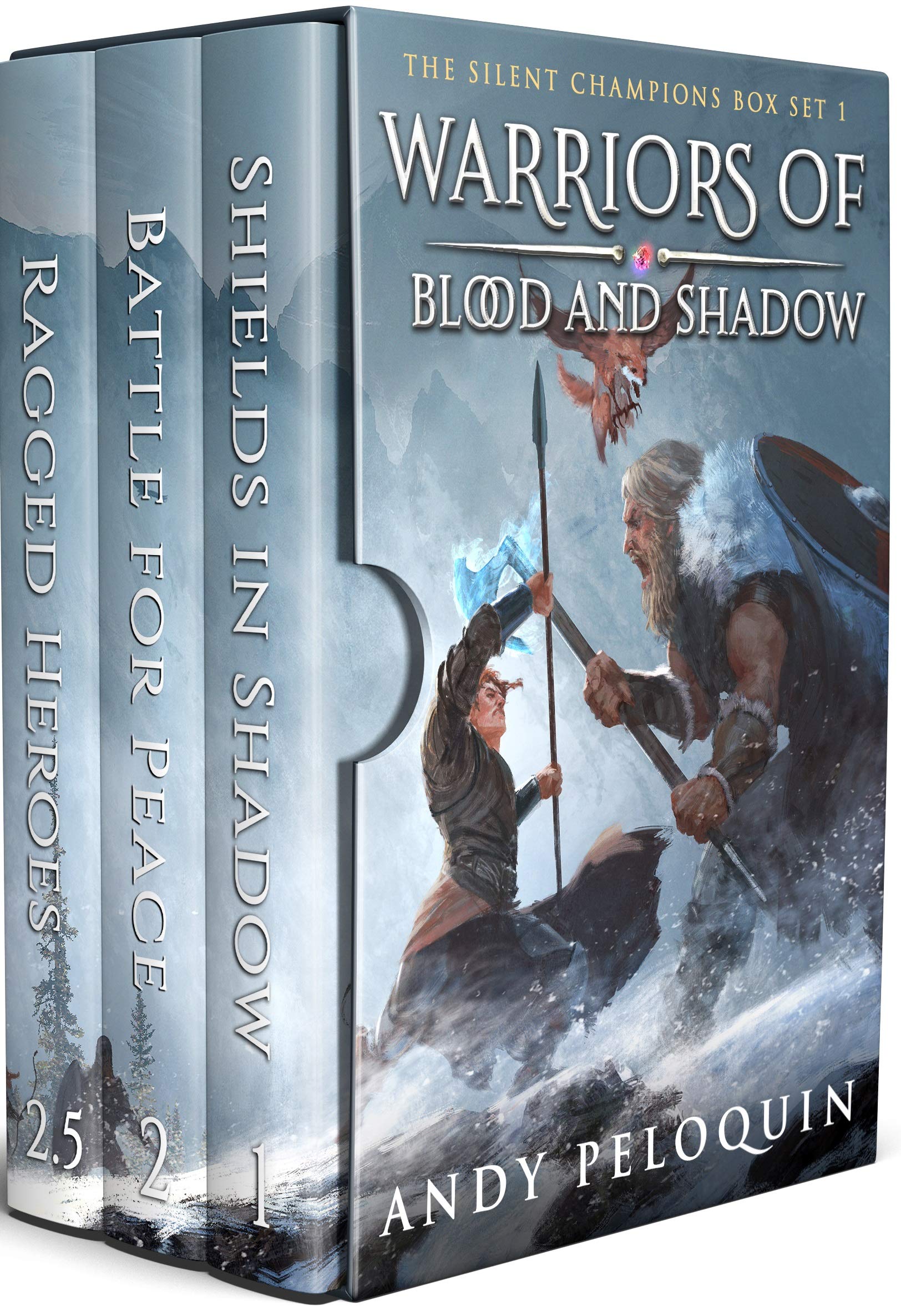Warriors of Blood and Shadow: Boxed Set 1 (The Silent Champions, #1-2, 2.5)