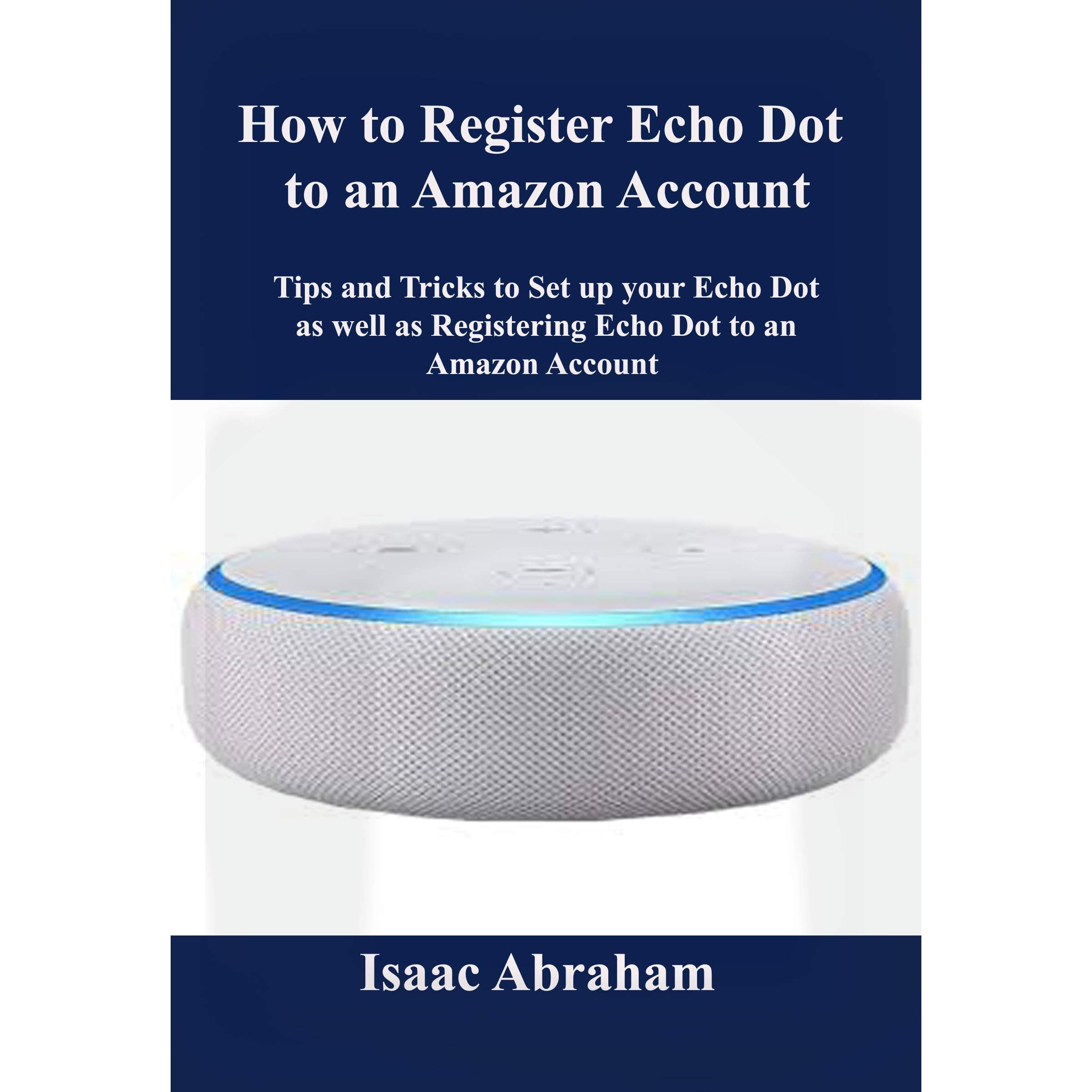 register amazon echo dot