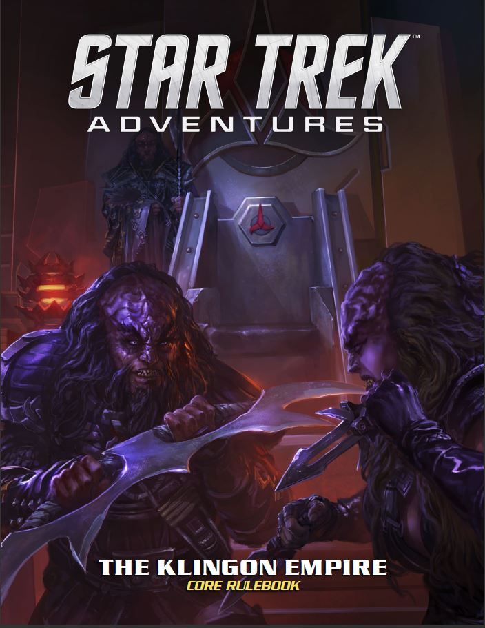 Star Trek Adventures The Klingon Empire Core Rulebook (Hardcover)