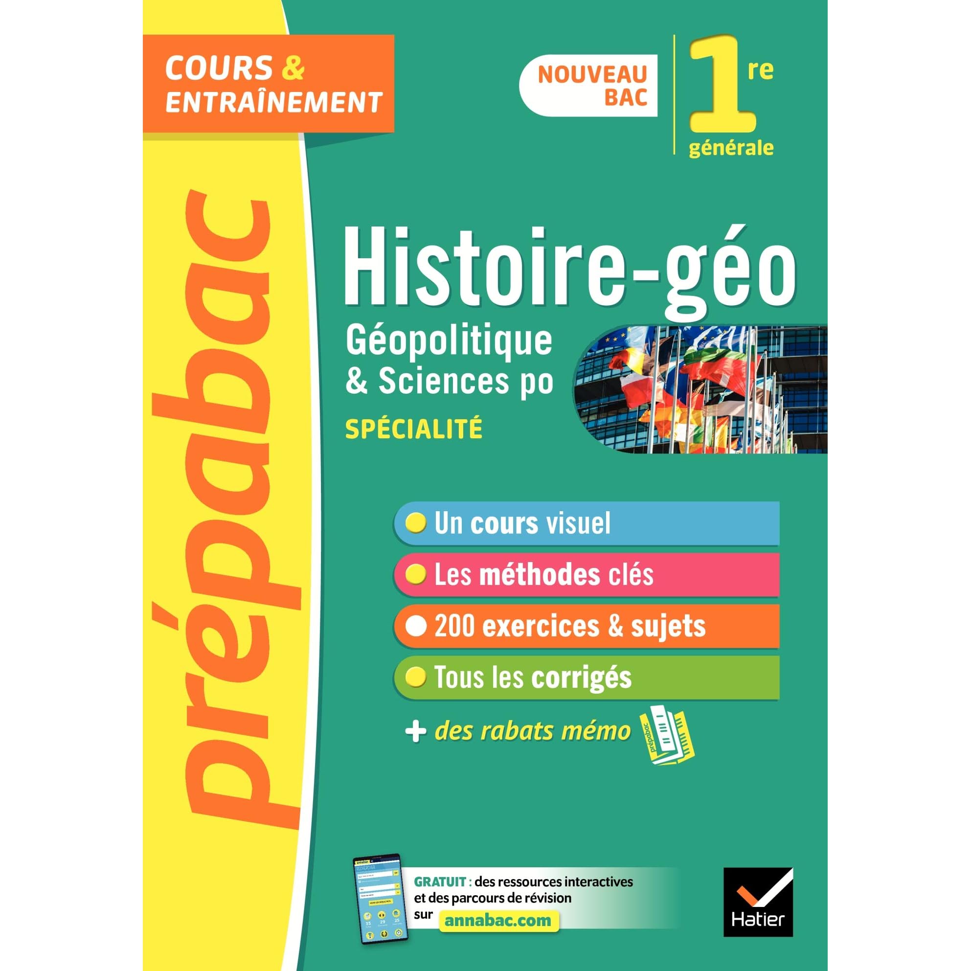Hggsp 1re Generale Histoire Geo Geopolitique Sciences Politiques Prepabac Nouveau Programme De Premiere 21 By Estelle Djibre