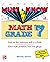 Must Know Math Grade 7 by Wendy Hanks