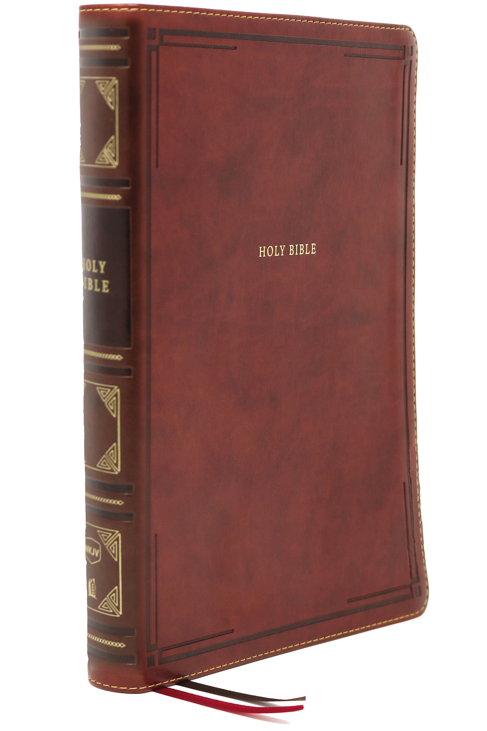 pdf download NKJV, Thinline Bible, Large Print, Leathersoft, Brown, Thumb Indexed, Red Letter, Comfort Print: Holy Bible, New King James Version