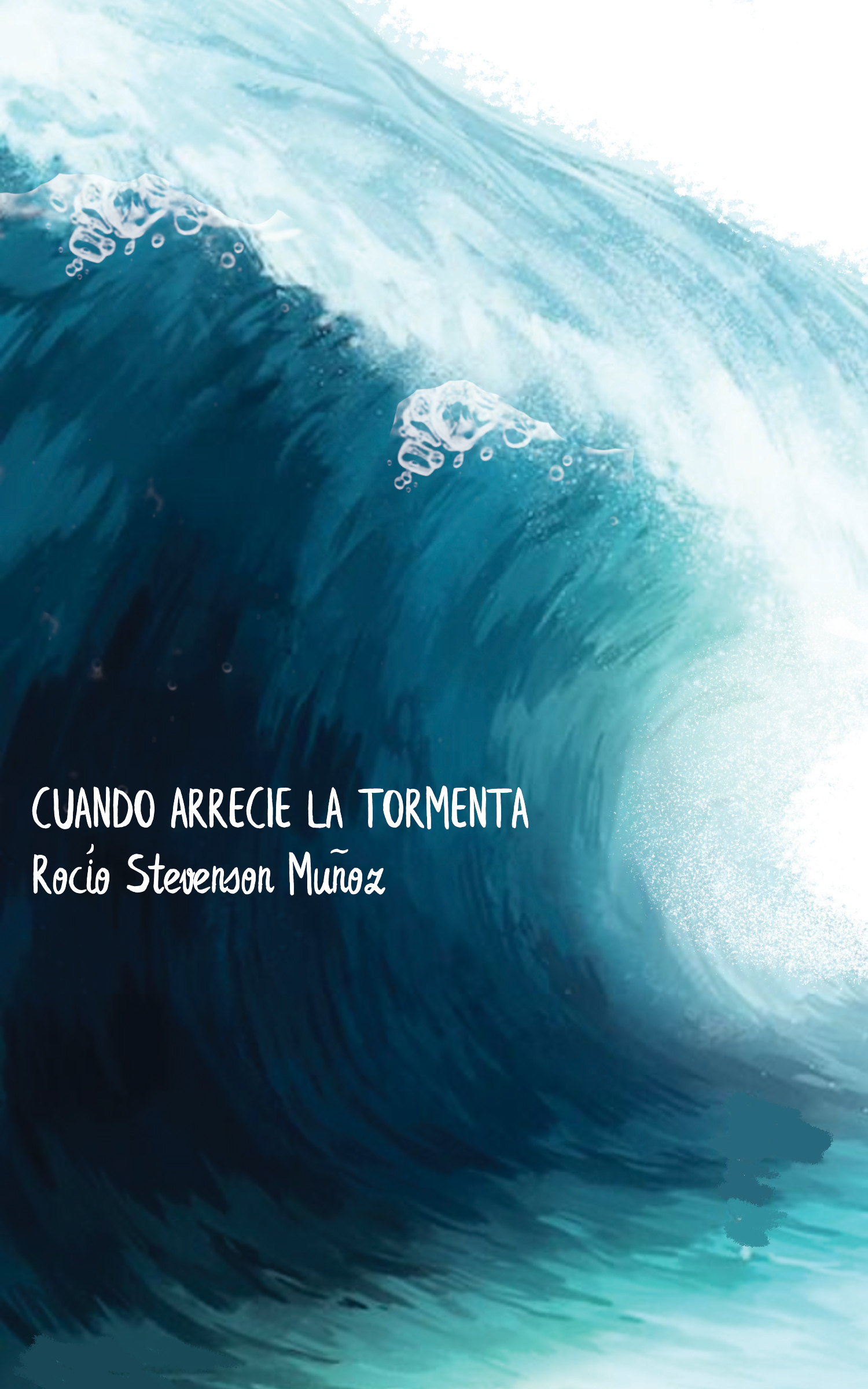 Portada de Cuando arrecie la tormenta, de Rocío Stevenson