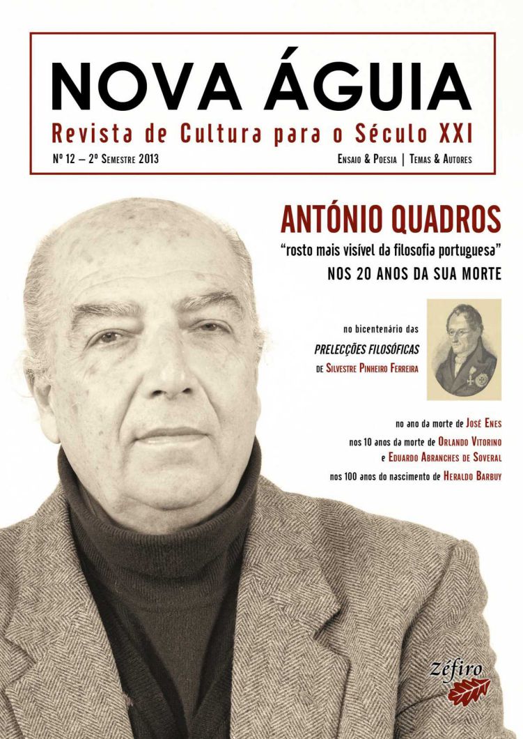 Nova Águia Nº 12 -António Quadros