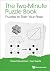 Two-minute Puzzle Book, The by David Hillel Goodman