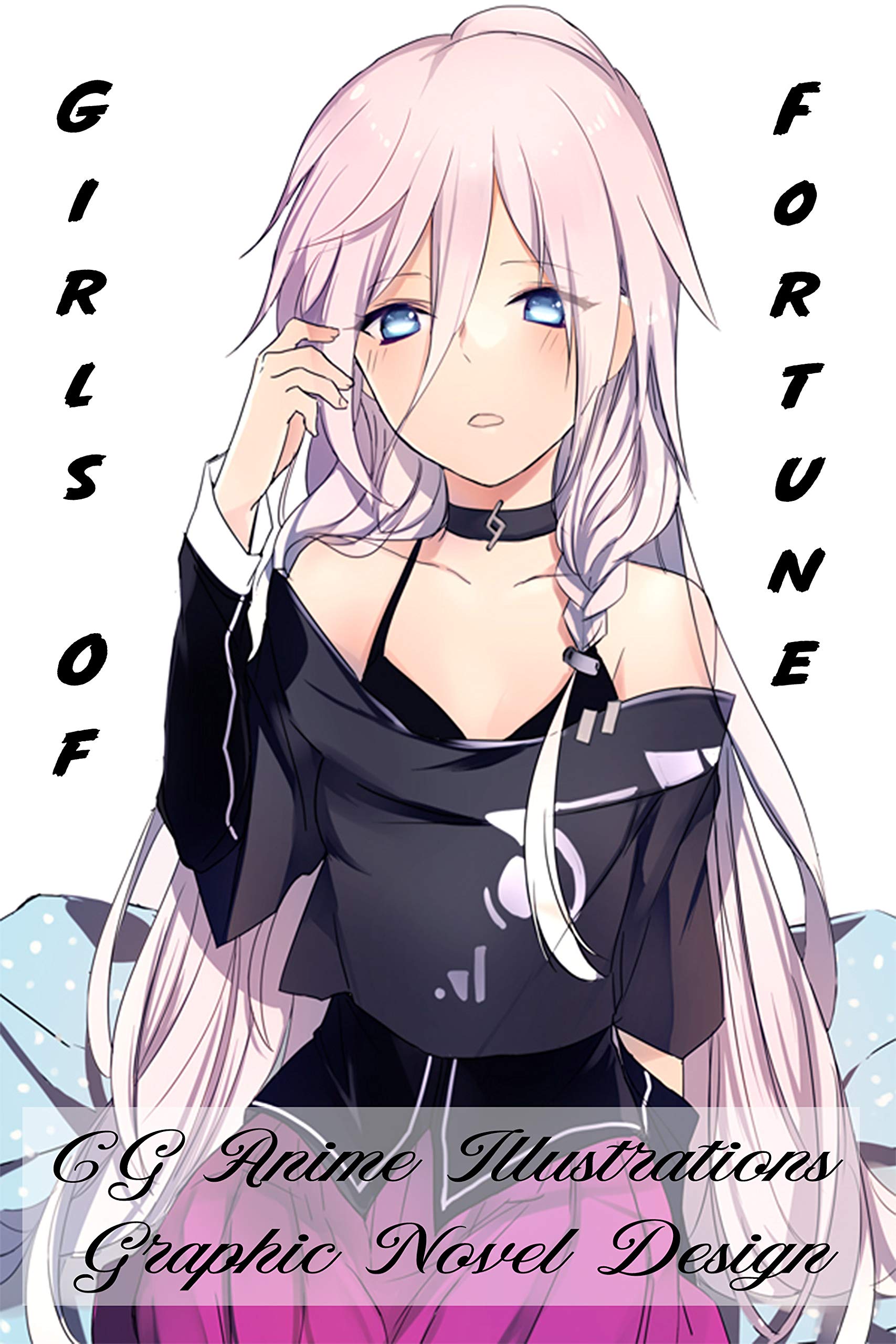Girls of Fortune - CG Anime Illustrations - Graphic Novel Design - eBook Pictured Version (Kindle Edition)