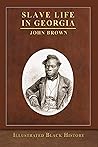 Book cover for Slave Life in Georgia: Illustrated Black History Collection