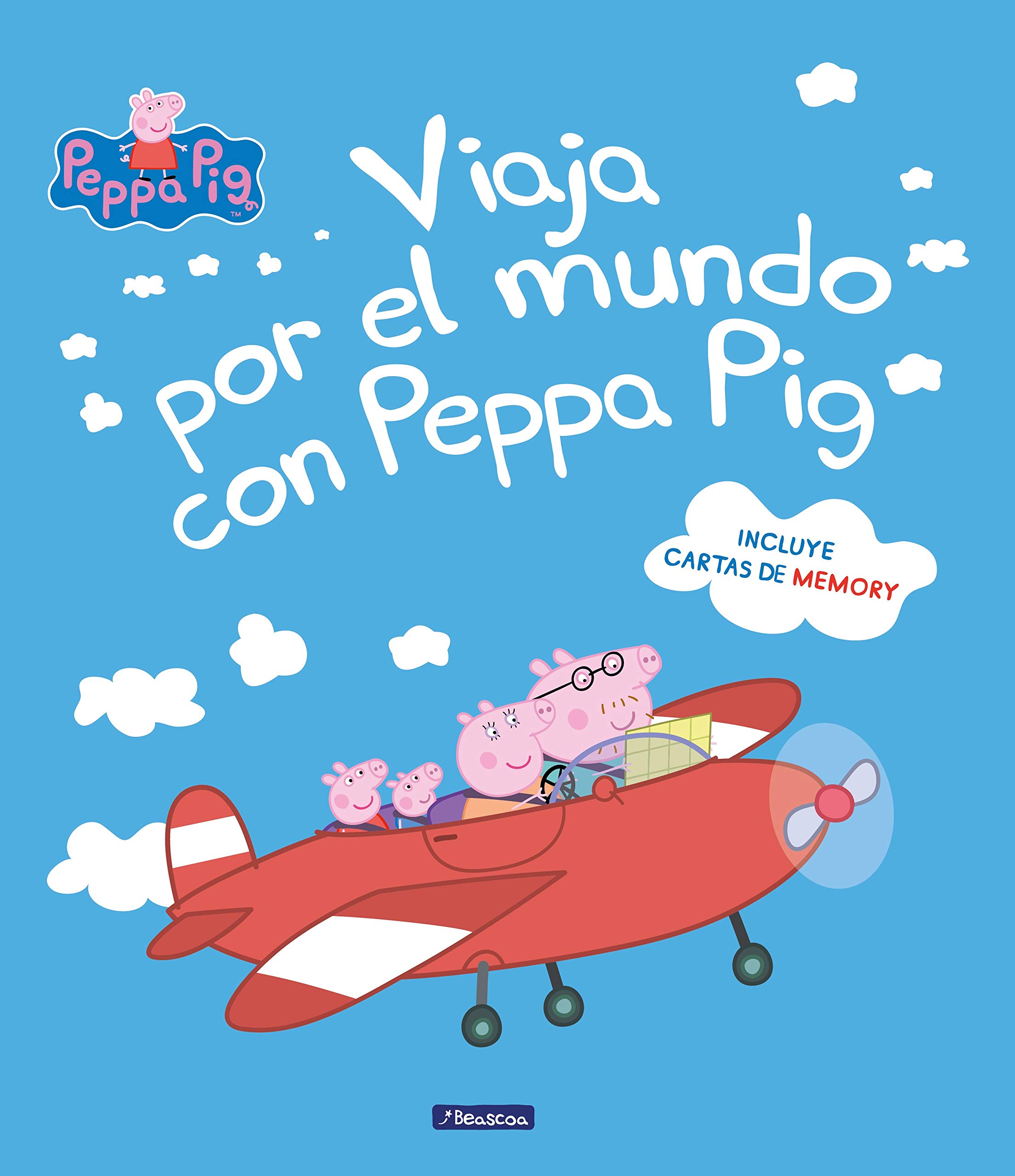 Peppa Pig. Un cuento - Viaja por el mundo con Peppa Pig: (incluye cartas de memory)