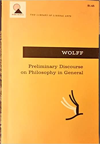 Preliminary discourse on philosophy in general (Paperback)