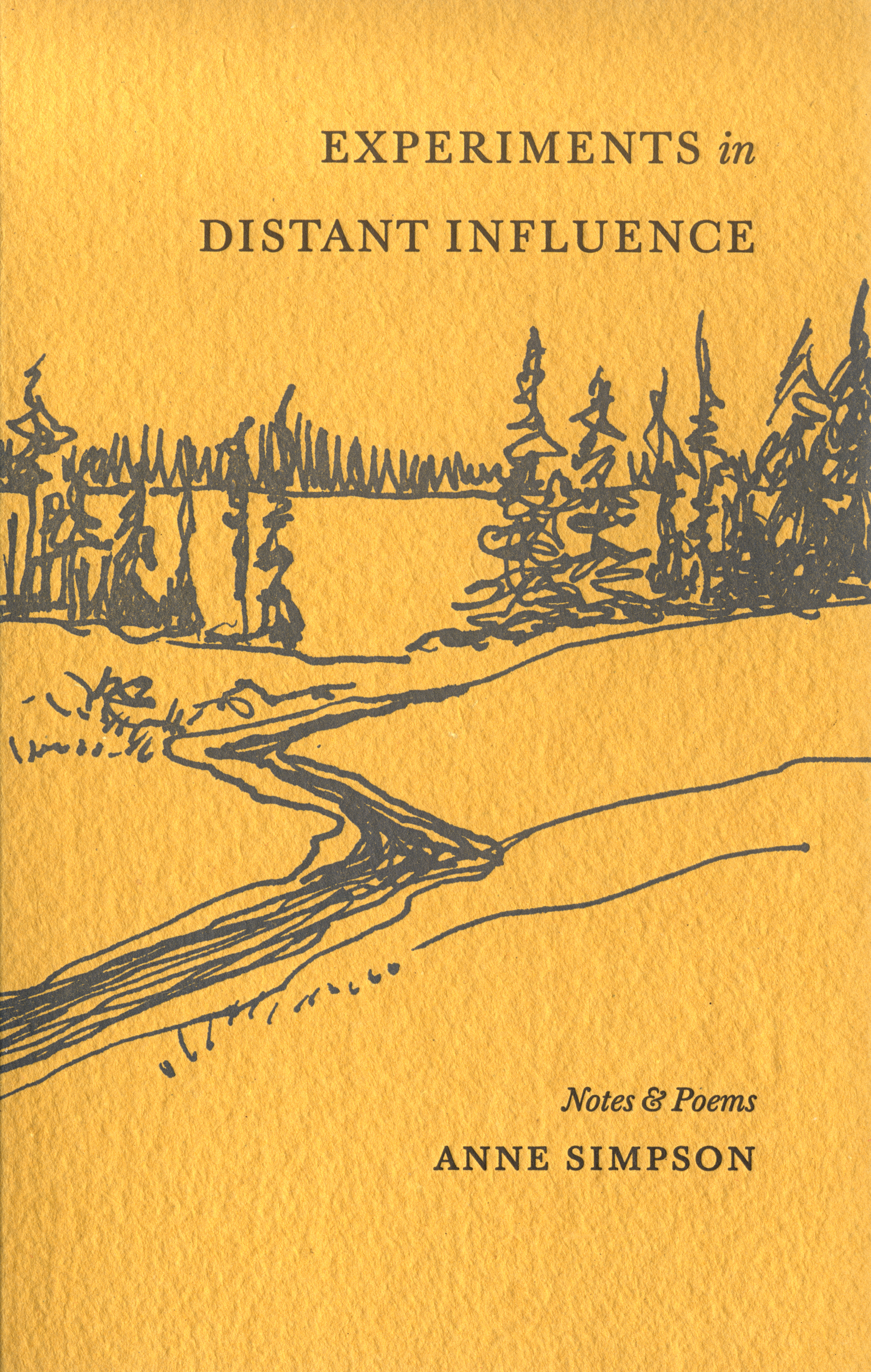 Experiments in Distant Influence: Notes and Poems (Paperback)