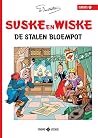 De stalen bloempot