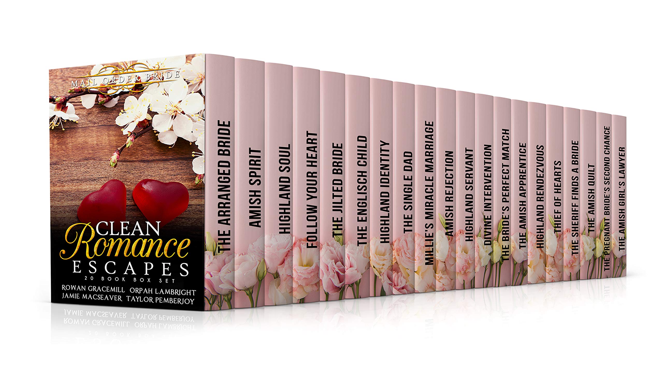 Clean Romance Escapes (20 Book Box Set)