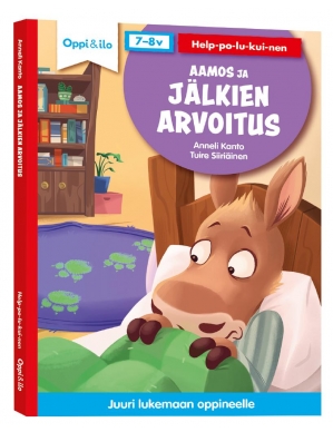 Aamos ja jälkien arvoitus (Hardcover)