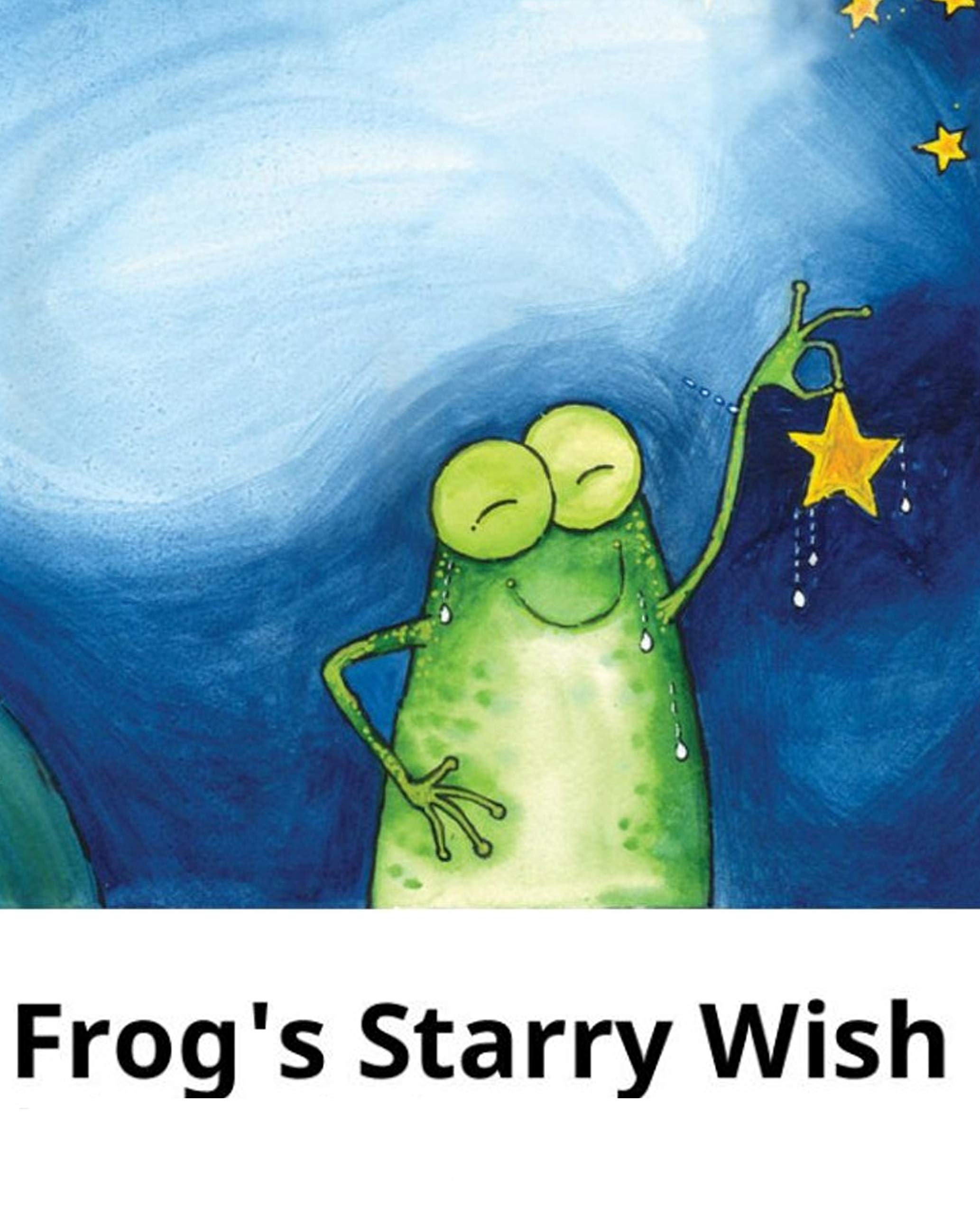 frog s starry wish: children's books baby (Kindle Edition)