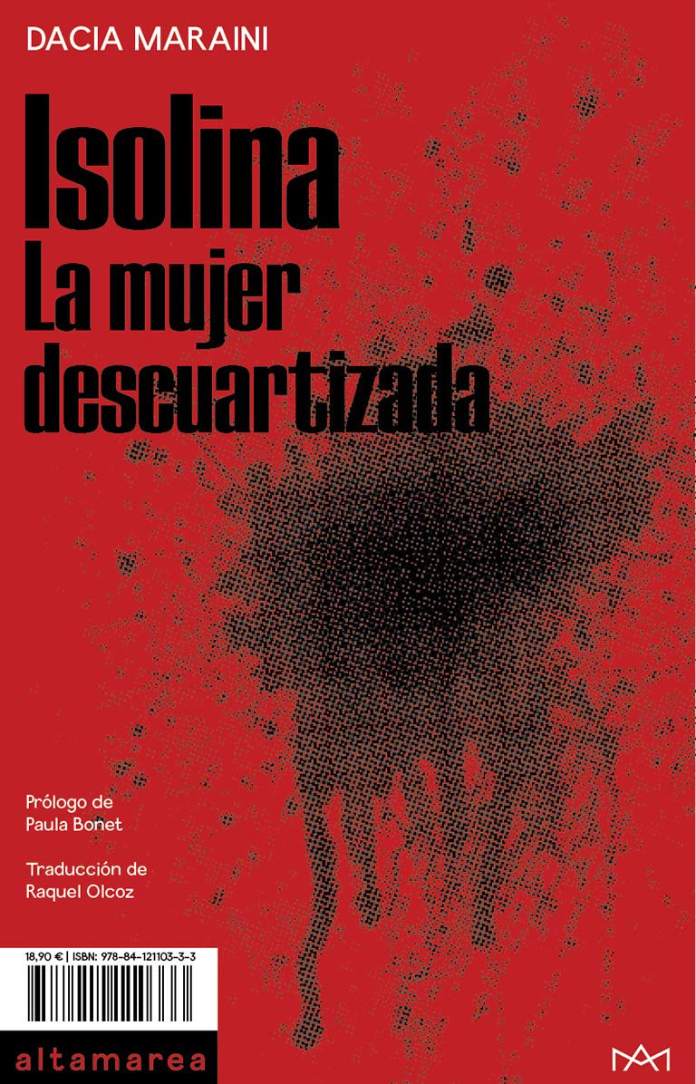 Portada de Isolina: La mujer descuartizada, de Dacia Maraini