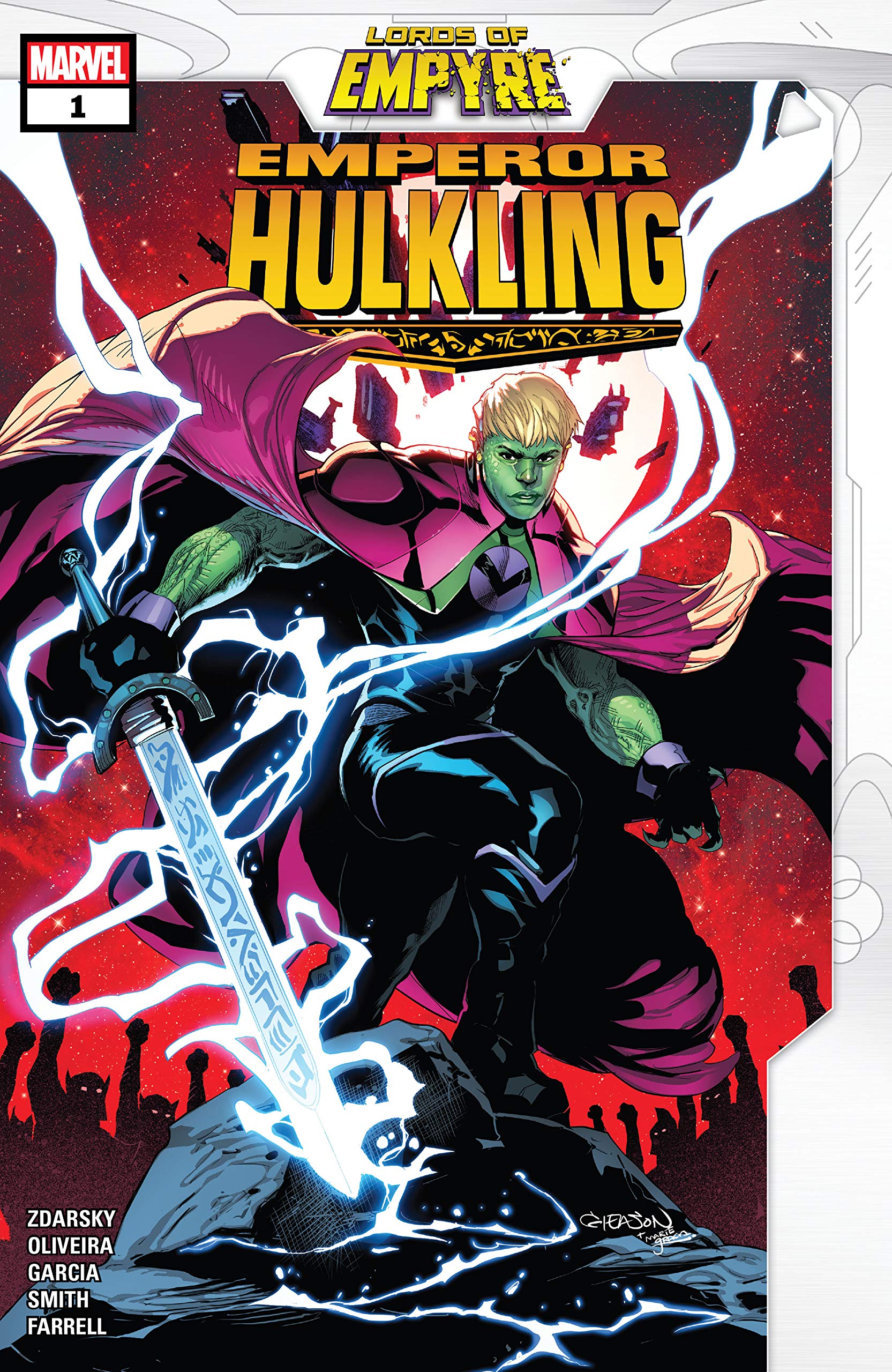 Lords of Empyre: Emperor Hulkling #1 (Kindle Edition)