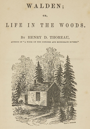 Walden, and On the Duty of Civil Disobedience