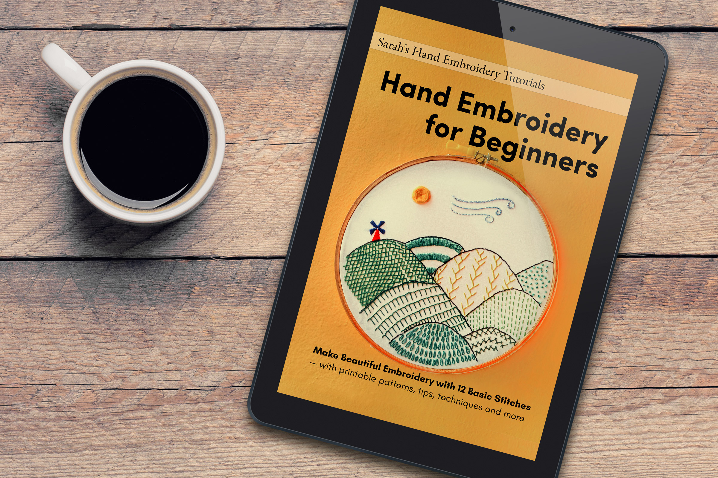 Hand Embroidery for Beginners (Kindle Edition)