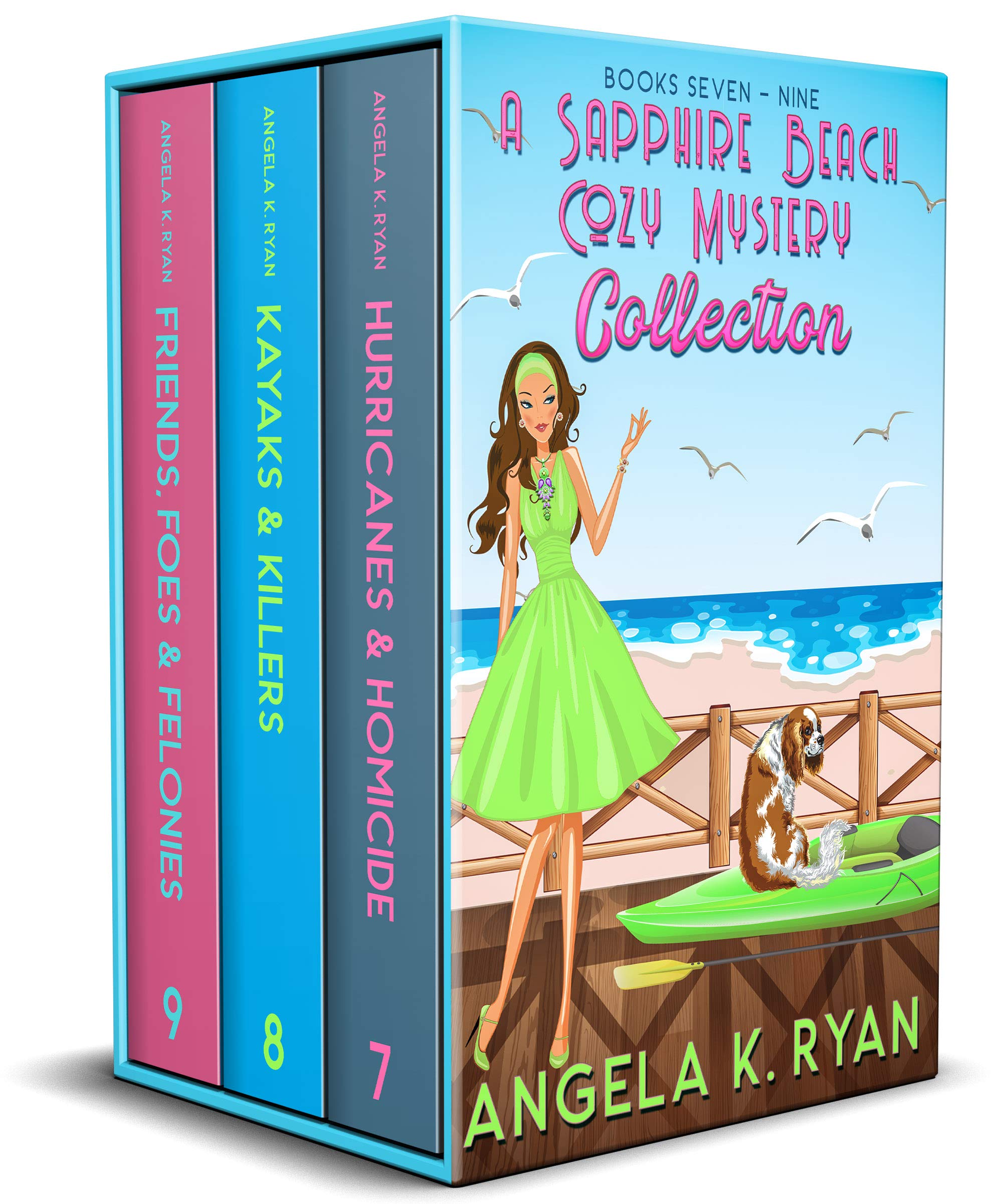 A Sapphire Beach Cozy Mystery Collection: Volume 3, Books 7-9 (Sapphire Beach Cozy Mysteries)