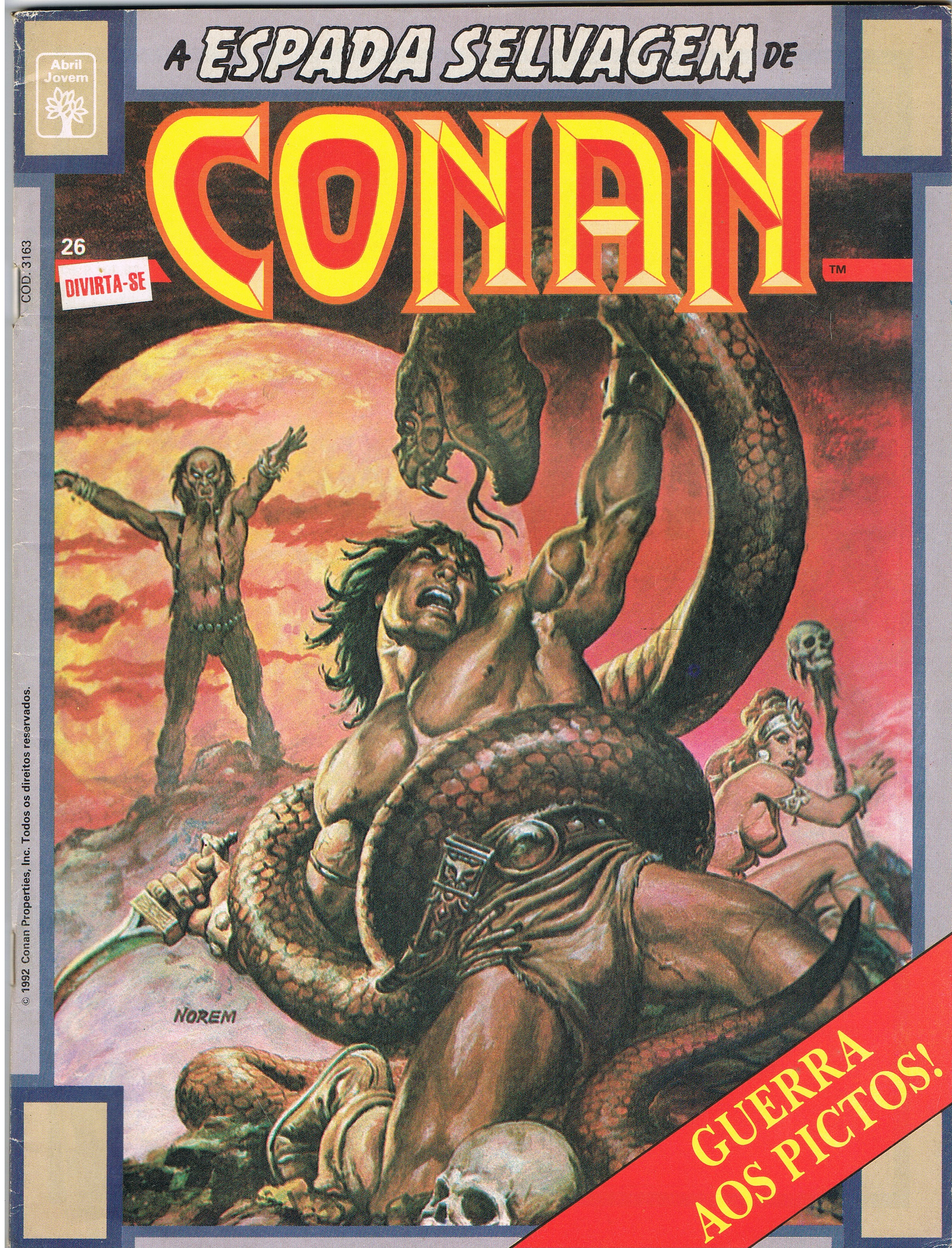 A Espada Selvagem de Conan nº 26 - Guerra aos Pictos (Paperback)