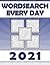 Wordsearch Every Day 2021 by Ken Barnes