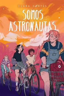 Portada de Somos astronautas, de Clara Cortés