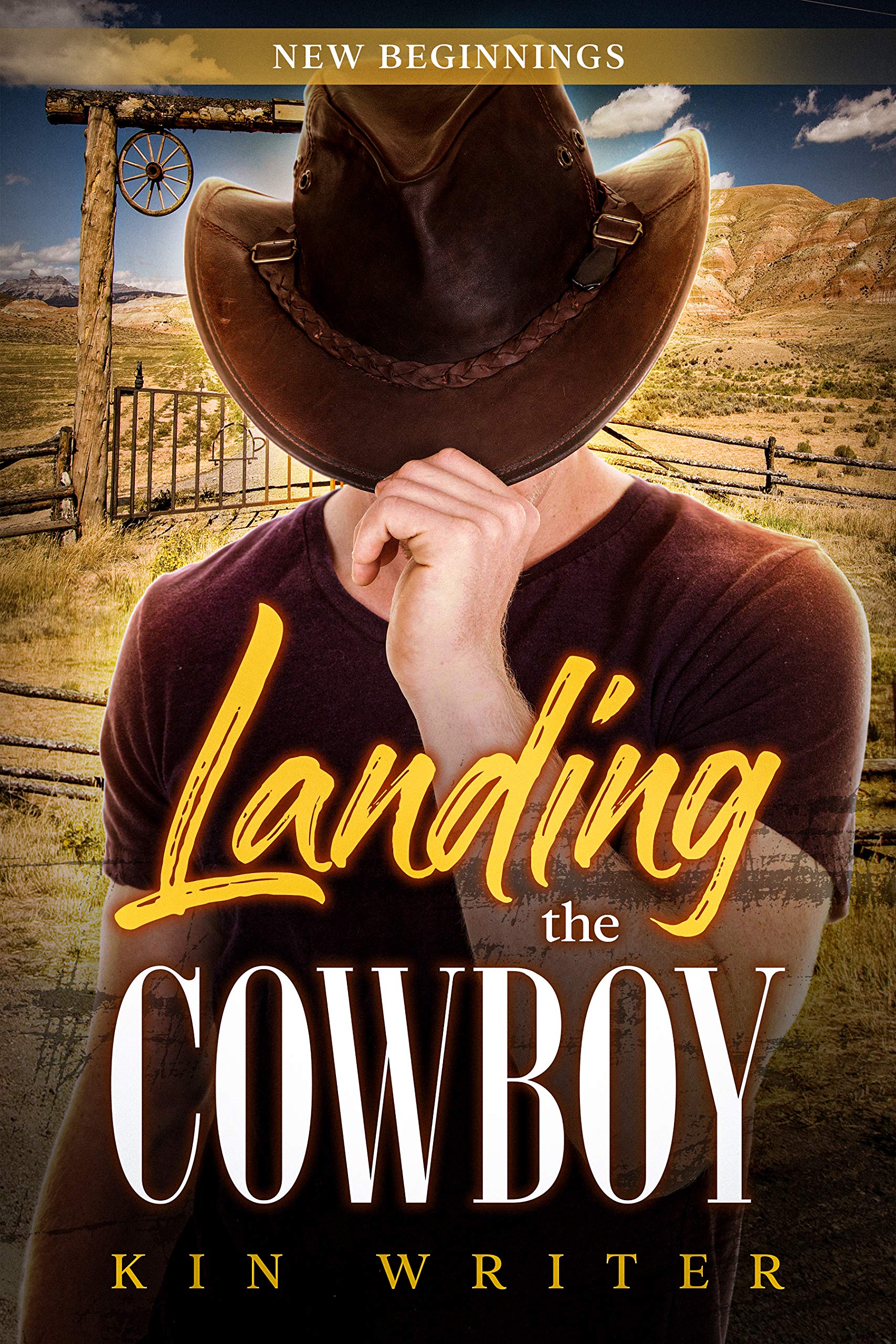 New Beginnings : Landing The Cowboy - Contemporary western romance (Kindle Edition)