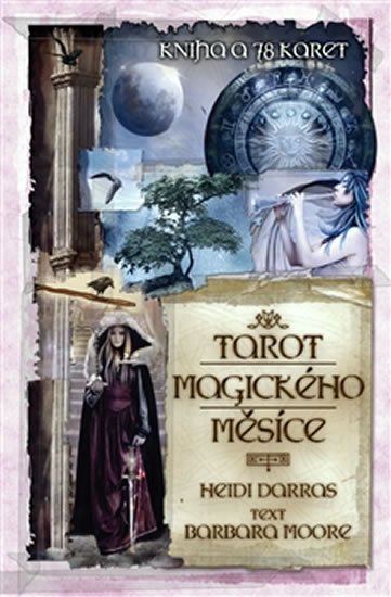 Tarot magického měsíce: Kniha a 78 karet