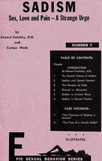 Sadism: Sex, Love and Pain. A Strange Urge (ebook)