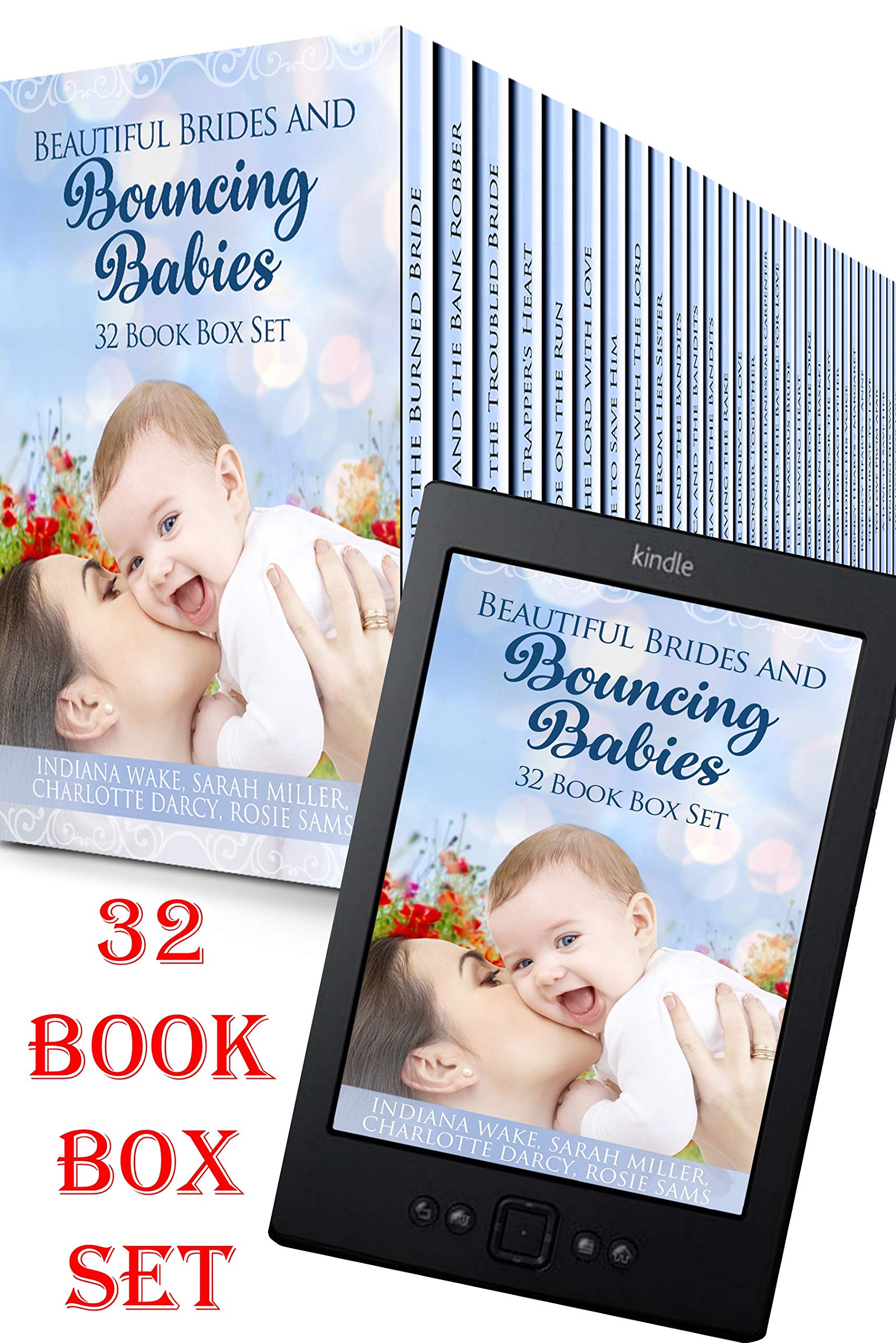 Beautiful Brides and Bouncing Babies 32 Book Box Set: Bumper Collection of Sweet Mail Order Bride Romances, Sweet Amish Romances, and Sweet Regency Romances ... Harmony Mega Sweet Romance Collections 8) (Kindle Edition)