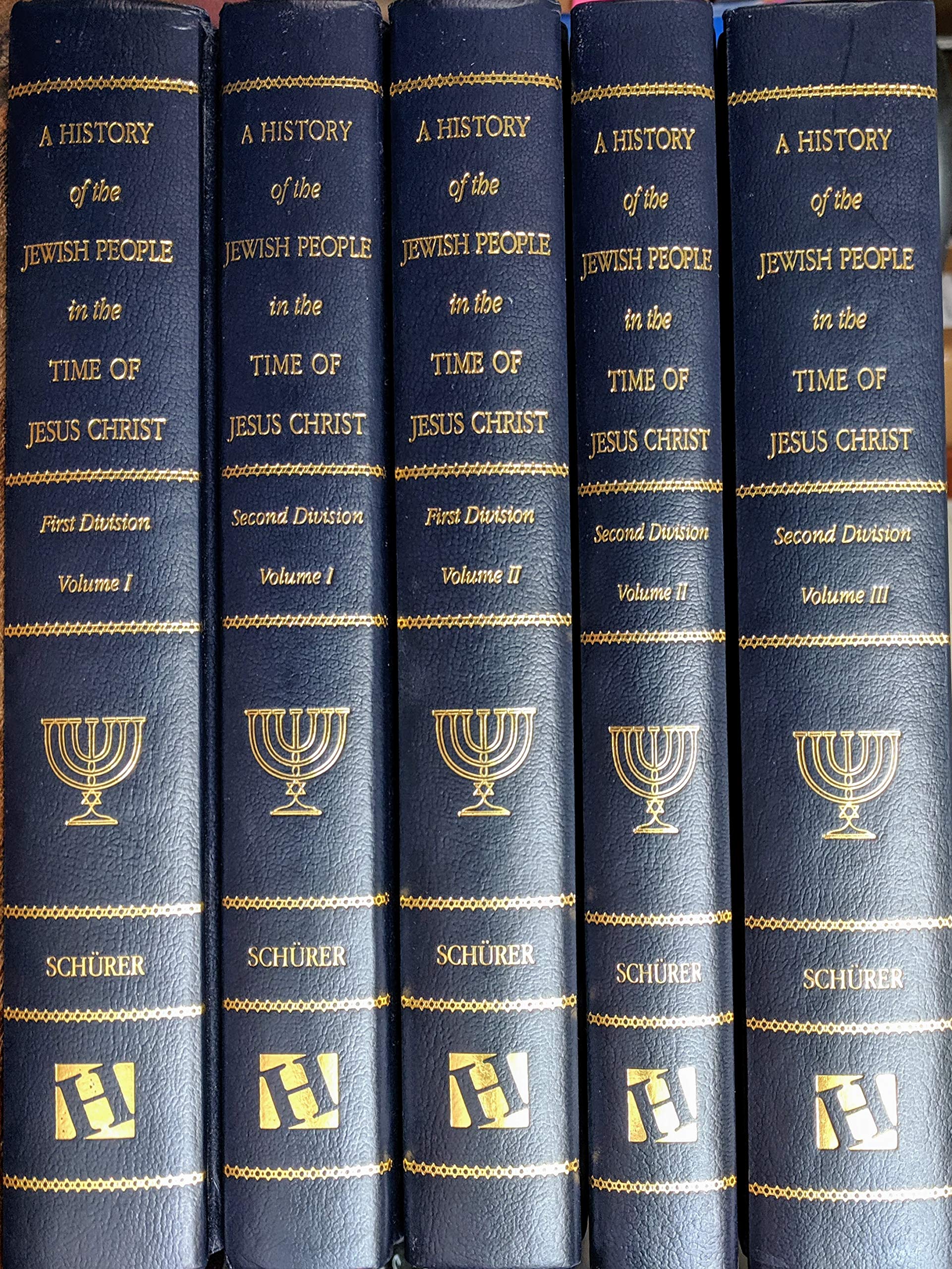 A History of the Jewish People in the Time of Jesus Christ (Second Division Volume 1)