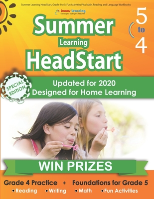 Summer Learning HeadStart, Grade 4 to 5: Fun Activities Plus Math, Reading, and Language Workbooks: Bridge to Success with Common Core Aligned ... (Summer Learning Headstart by Lumos Learning)