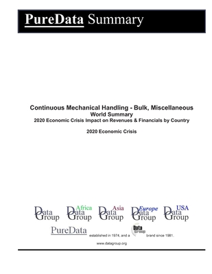 Continuous Mechanical Handling - Bulk, Miscellaneous World Summary: 2020 Economic Crisis Impact on Revenues & Financials by Country