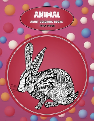 Adult Coloring Books Thick paper - Animal