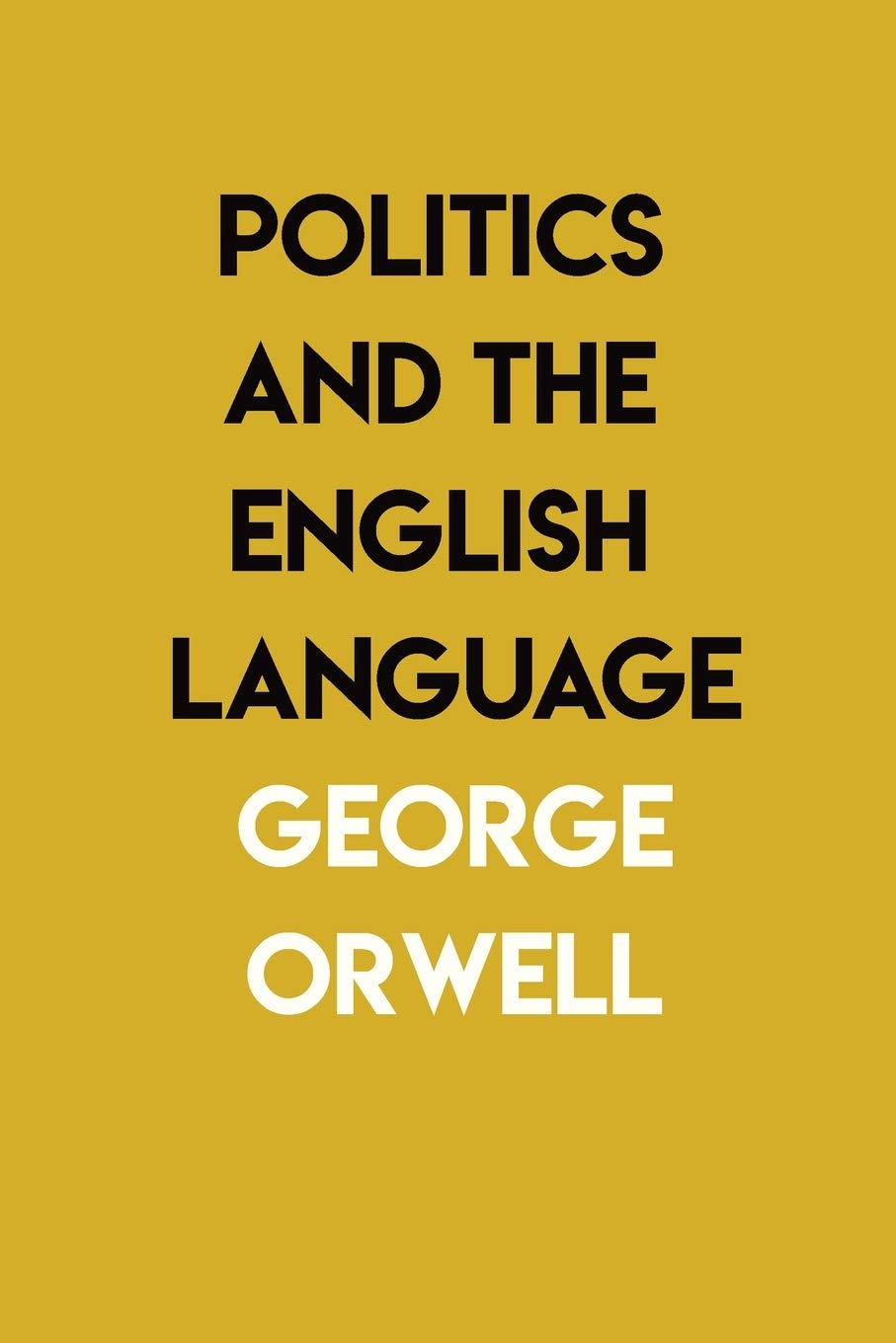 Politics and the English Language