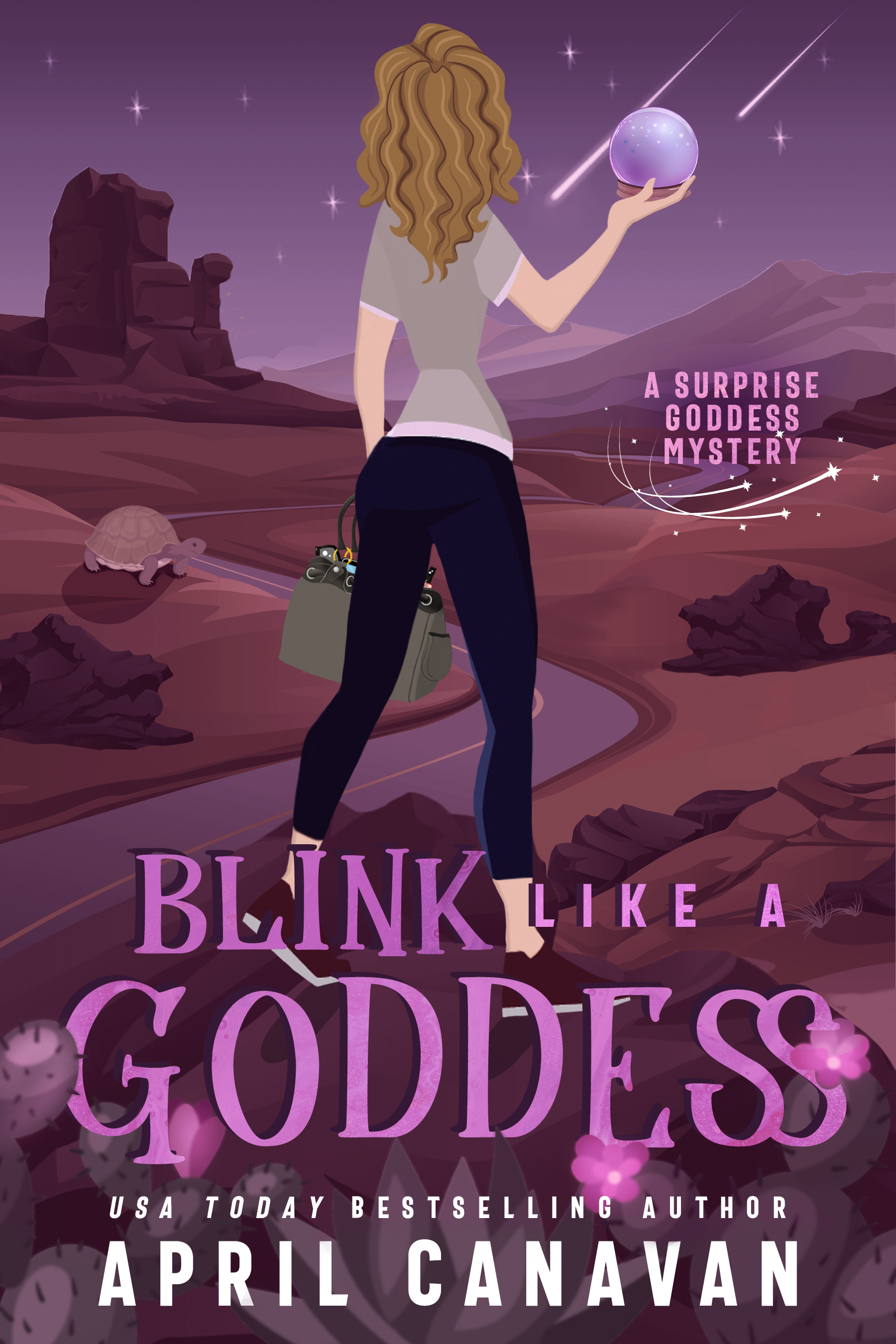 Blink Like a Goddess (Surprise Goddess Mystery, #9)