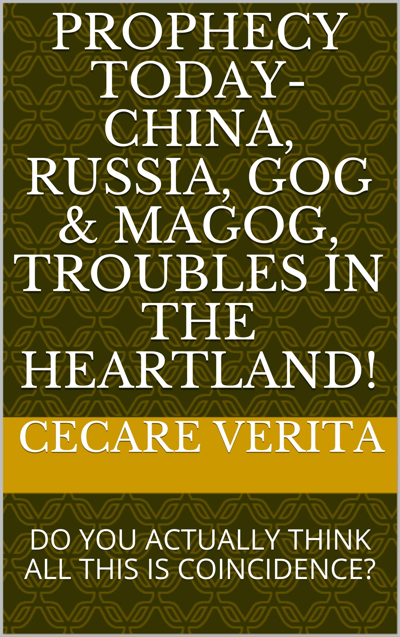 PROPHECY TODAY- CHINA, RUSSIA, GOG & MAGOG, TROUBLES IN THE HEARTLAND!: DO YOU ACTUALLY THINK ALL THIS IS COINCIDENCE? (ADMONITION Book 16)