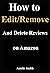 How to Edit/Remove and Delete Reviews on Amazon by Austin Smith