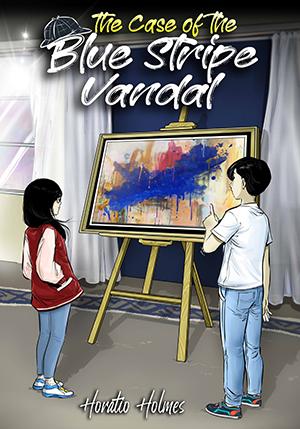 The Case of the Blue Stripe Vandal (Ratio Holmes, #2)