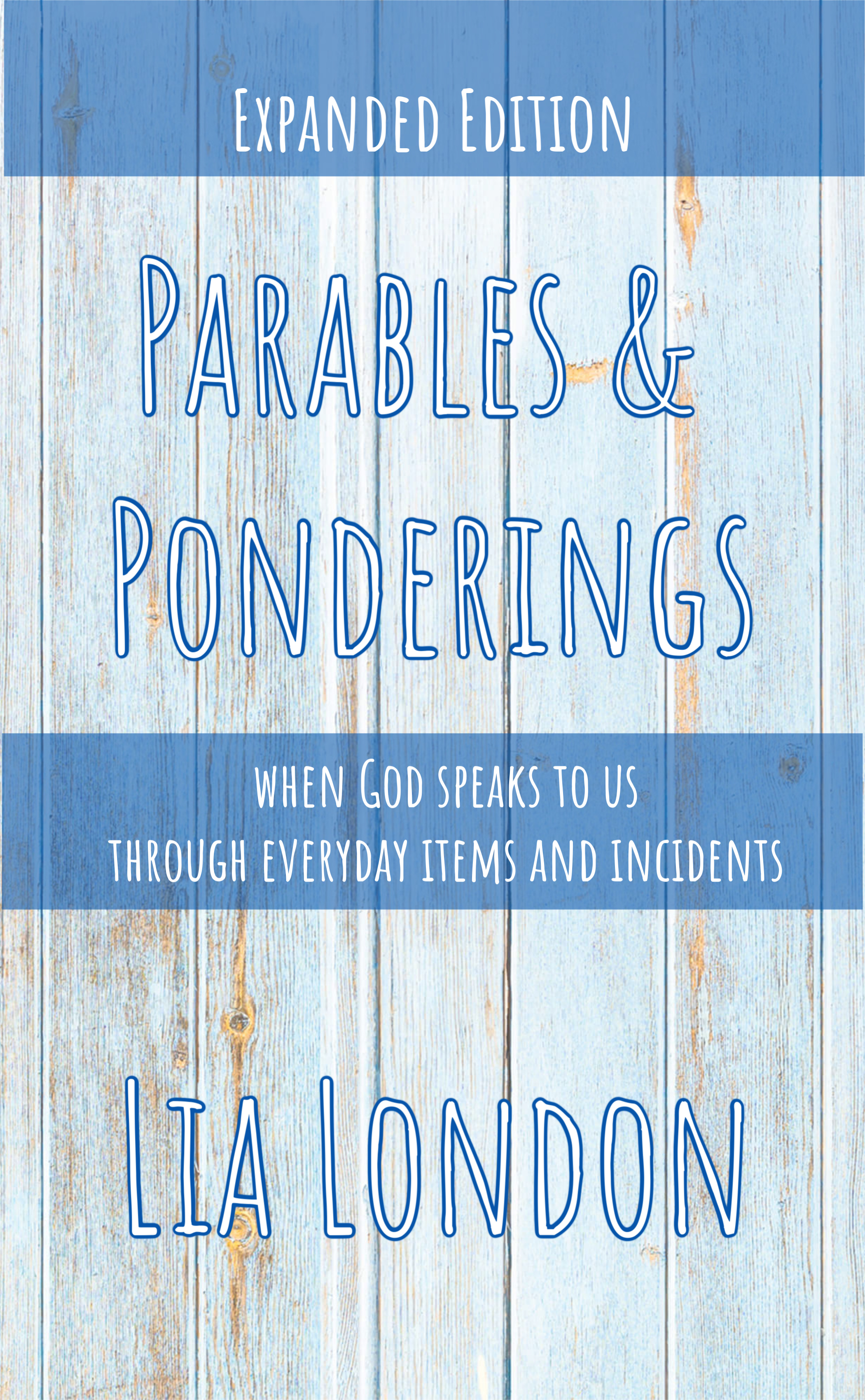 Parables & Ponderings: when God speaks to us through everyday items and incidents (Little Devotionals Book 1)