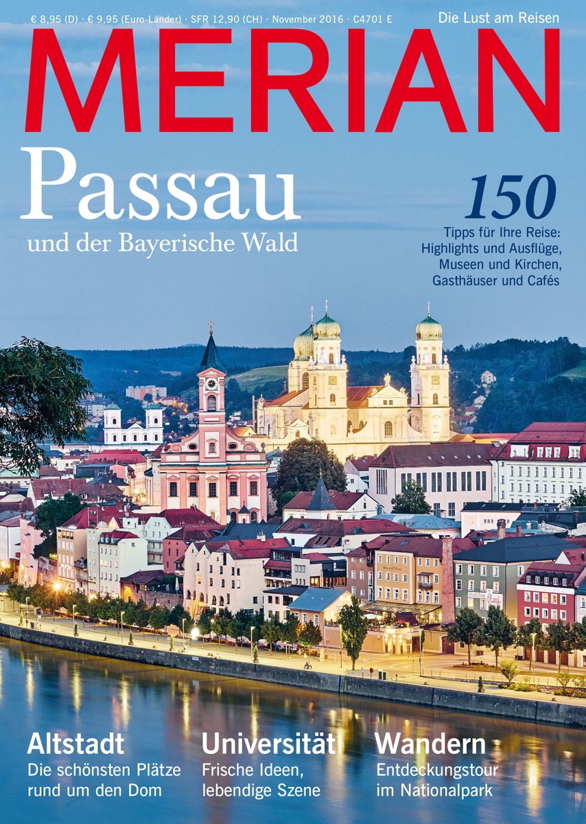 Passau: und der Bayerische Wald (MERIAN Hefte)