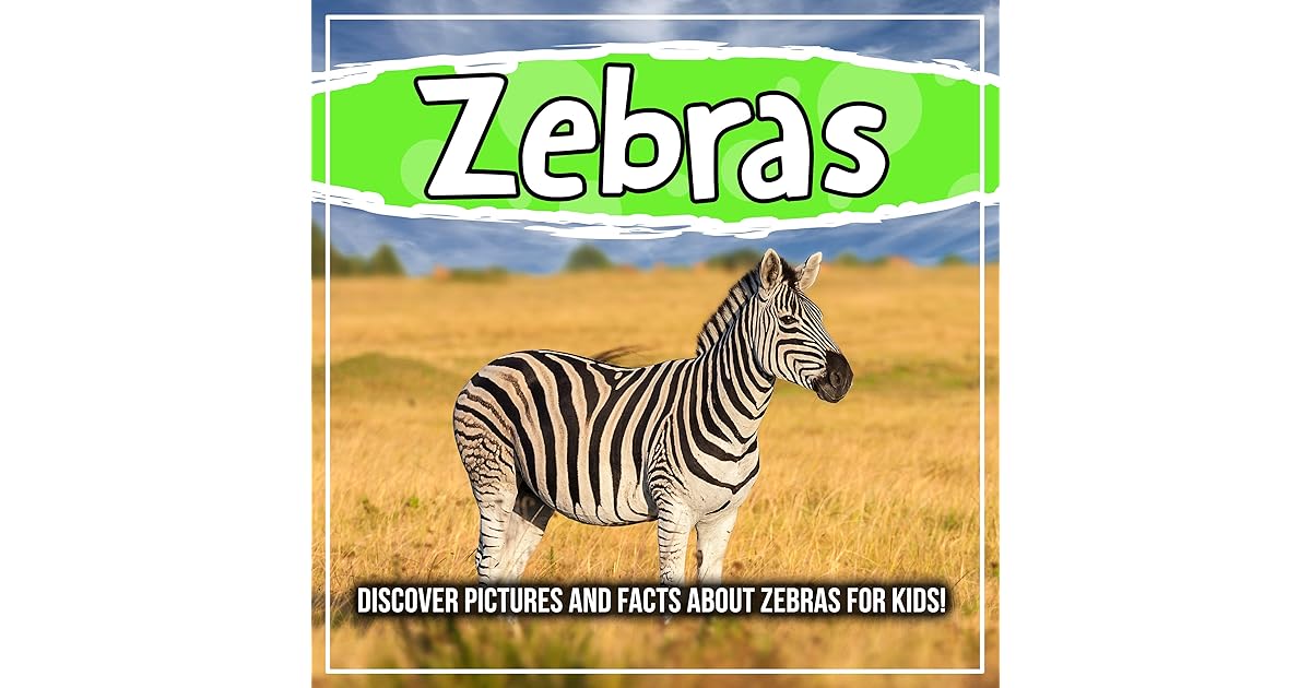 Zebras Discover Pictures and Facts About Zebras For Kids! by Bold Kids