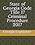 State of Georgia Code Title 17 Criminal Procedure 2017