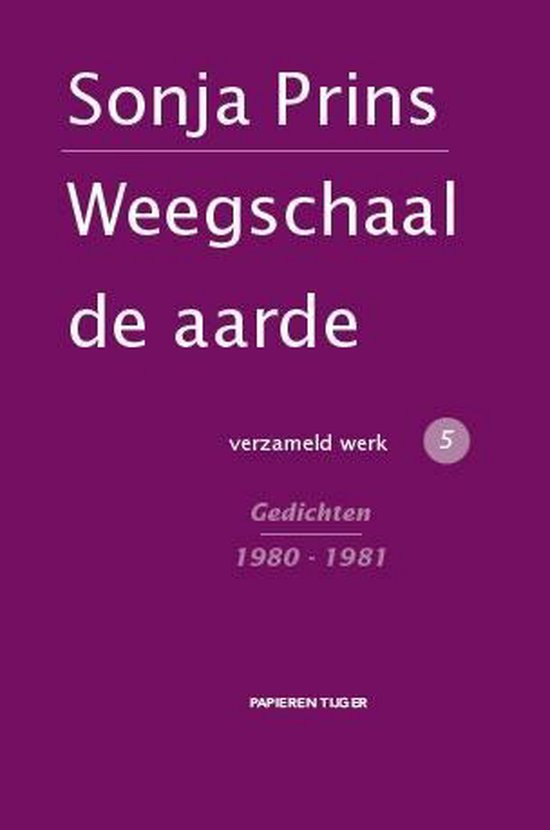 Weegschaal de aarde gedichten 1980 - 1981 (verzameld werk #5)