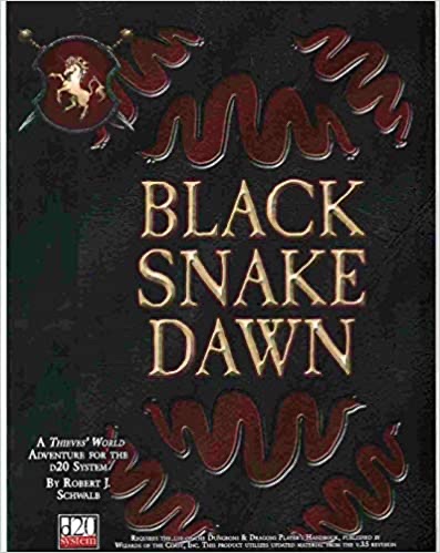 THIEVES' WORLD Black Snake Dawn (Paperback)