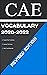 CAE Test Vocabulary 2020-20...